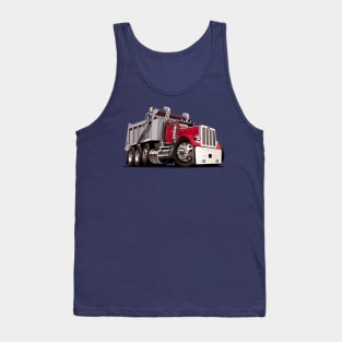 Cartoon truck Tank Top